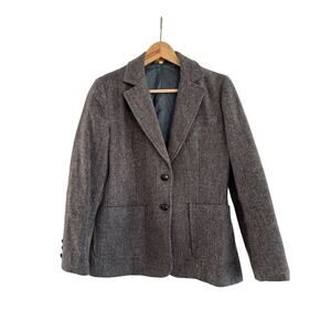 Cross Country fashions VINTAGE wool blend blazer colorful size 8